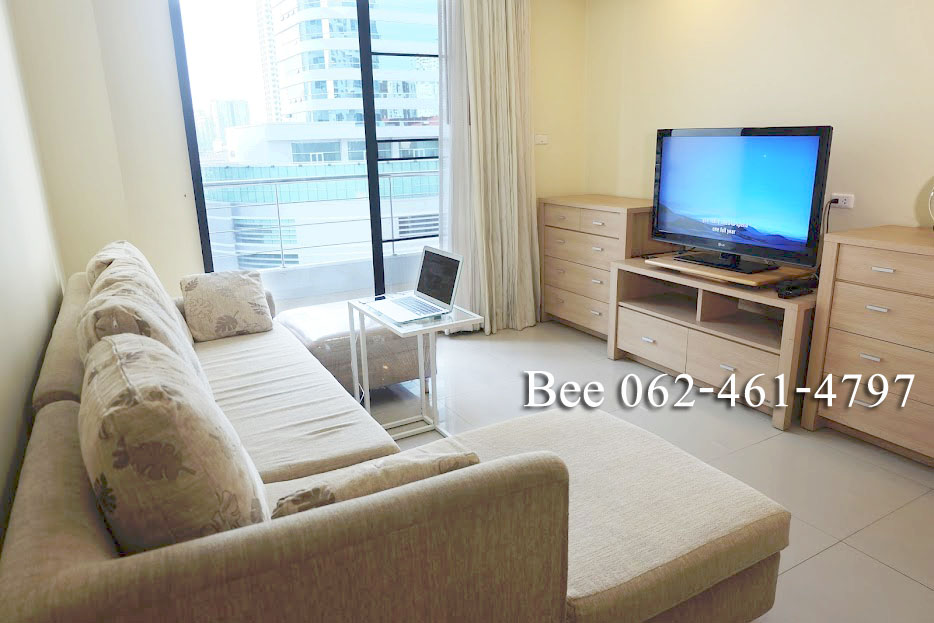 For Rent: Supalai Premier Place Asoke Unit 60/291 Floor 10, 120 sq.m, 3-bed, 2-bath, fully furnished