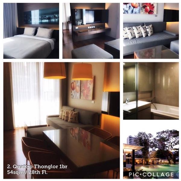 ขายคอนโด Quattro By Sansiri Thonglor ขาย-พร้อมคนเช่า 54 ตรม. ชั้น 28 ตึกB . ขายคอนโด Quattro By Sansiri Thonglor ขาย-พร้อมคนเช่า 54 ตรม. ชั้น 28 ตึกB .