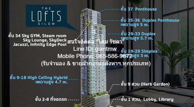 ขายคอนโดหรู เดอะ ลอฟท์ สีลม (The Lofts Silom) ชั้น 14, 2 น 2 น้ ขายคอนโดหรู เดอะ ลอฟท์ สีลม (The Lofts Silom) ชั้น 14, 2 น 2 น้