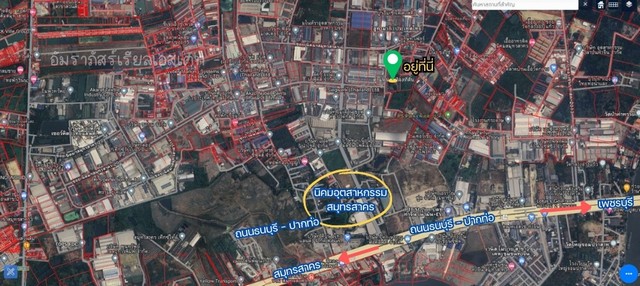 ขายที่ดินเปล่าพร้อมถมติดนิคมอุตสาหกรรมสมุทรสาครผังเมืองสีชมพู ขายที่ดินเปล่าพร้อมถมติดนิคมอุตสาหกรรมสมุทรสาครผังเมืองสีชมพู