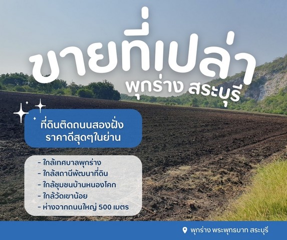 ขายที่สระบุรี ขายที่ดินวิวภูเขาสระบุรี หลังสถานีพัฒนาที่ดิน ขายที่สระบุรี ขายที่ดินวิวภูเขาสระบุรี หลังสถานีพัฒนาที่ดิน